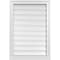 Ekena Millwork Vertical Surface Mount PVC Gable Vent: Functional, w/ 2"W x 2"P Brickmould Sill Frame, 22"W x 32"H GVPVE22X3203SF - alternate 1